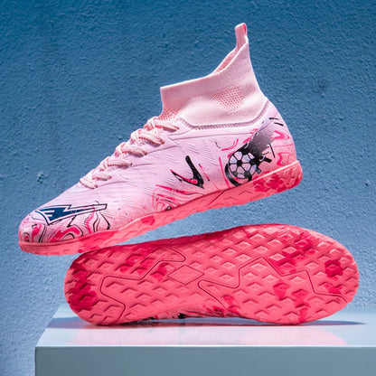 Neue professionelle Fußballschuhe für Herren, rutschfeste Fußballstiefel, Unisex, atmungsaktiv, für Futsal und Sport, neue Stollenschuhe, Dropshipping, ultraleicht