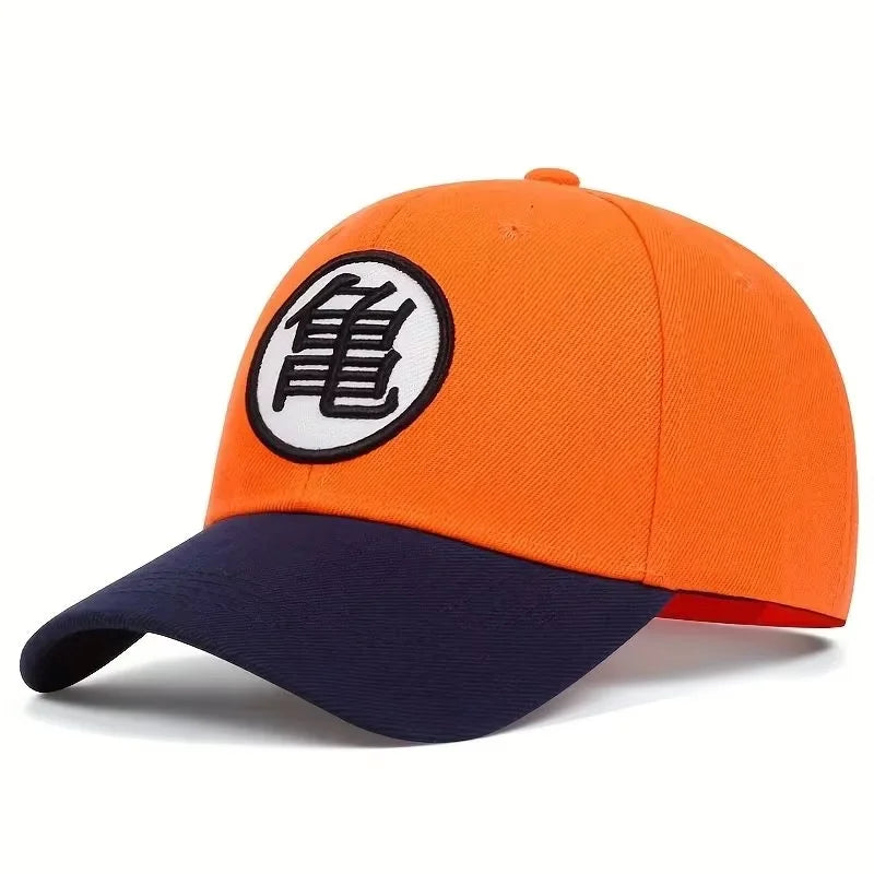 „Dragon Ball“ Son Goku unisex „Gui Wu“ siuvinėtos beisbolo kepurės, pavasario ir rudens lauko reguliuojamos kasdieninės kepurės, apsauginės nuo saulės kepurės