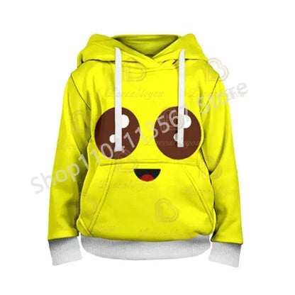 Llama Battle Royale F-Fortnited Kapuzenpullover mit 3D-Print für Herren, Damen und Kinder, Sweatshirt für Jungen, Mädchen und Kids, Streetwear-Pullover, grüne Oberteile