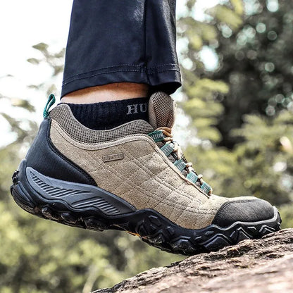 HUMTTO Wanderschuhe für Herren, luxuriöse Designer-Winter-Kletter- und Trekking-Sneaker aus Leder, Outdoor-Sport- und Arbeitsschuhe für Herren 110282A