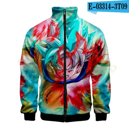 Japan Anime Harajuku Manga Dragon Ball Hoodies Sweatshirt Streetwear Winter Pullover Fashion Long Sleeve Men 3D Print Clothing