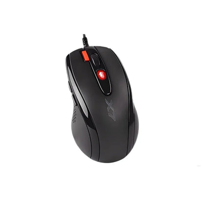 A4TECH X7 X-710BK Oscar žaidimų pelė, 2000DPI, 1000HZ, 4D ratukas, 160K vidinė atmintis, Oscar Mouse Editor, be tvarkyklės