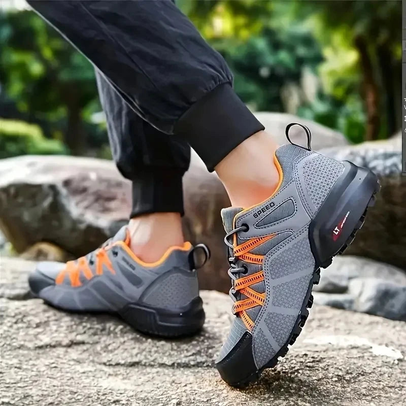 Scarpe da trekking da uomo 2025 antiscivolo, resistenti all’usura e confortevoli, scarpe sportive outdoor per escursionismo, corsa all’aperto e camminata