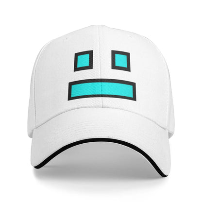 Casquette de baseball « Geometry Game Dash » décontractée, sans blocage, style « sandwich », pour hommes et femmes, respirante, adaptée aux activités sportives