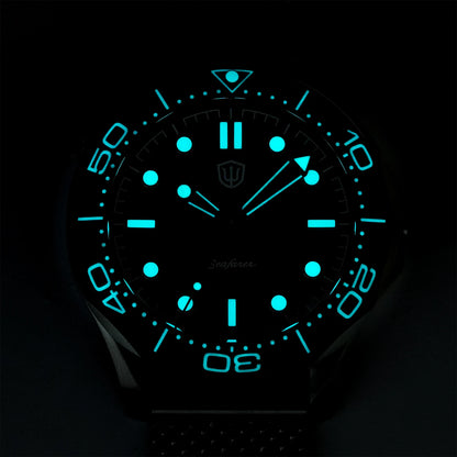 Watchdives WD007Q Diver Watch VH31 Sweep Second Quartz Movement Luminous Domed Sapphire Crystal Watches 42mm Titanium Watches