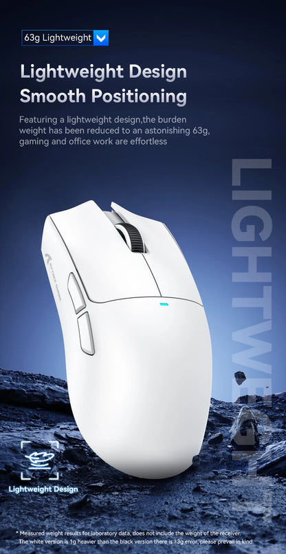 X11 Attack Shark Gaming Mouse Wireless 1K Hz PAW3311 Macro Magnetic RGB Docking Charger for Gaming