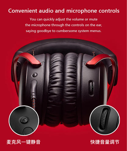 HyperX Cloud 3 III Wired Gaming Headset With DTS Sound Mic/Support HyperX Software USB Gaming Headphone For PC PS Xbox Switch