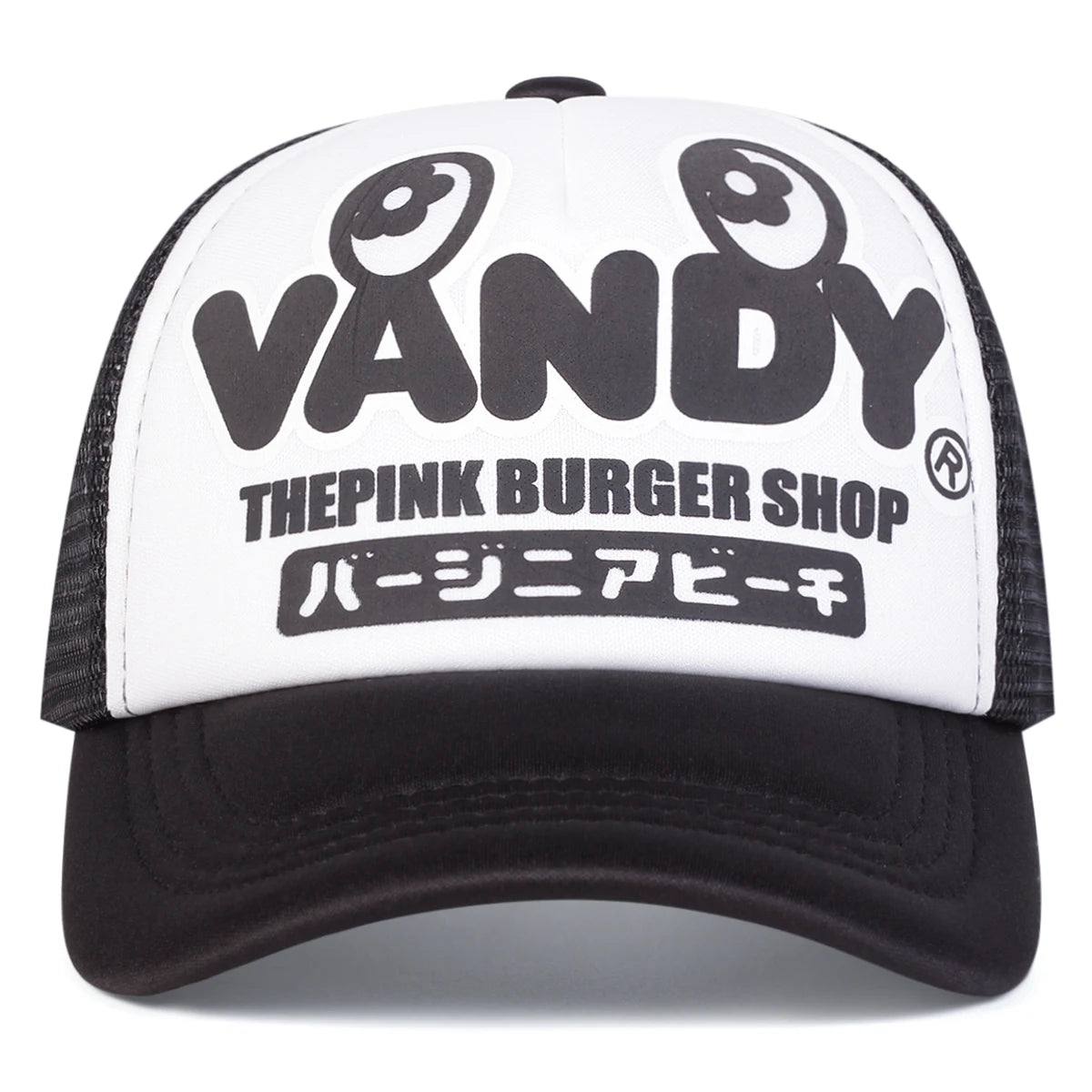 Unisex VANDY Letter Printing Baseball Net Caps Spring Summer Outdoor Adjustable Casual Hats Dad Hat Sunscreen Hat Sports Cap