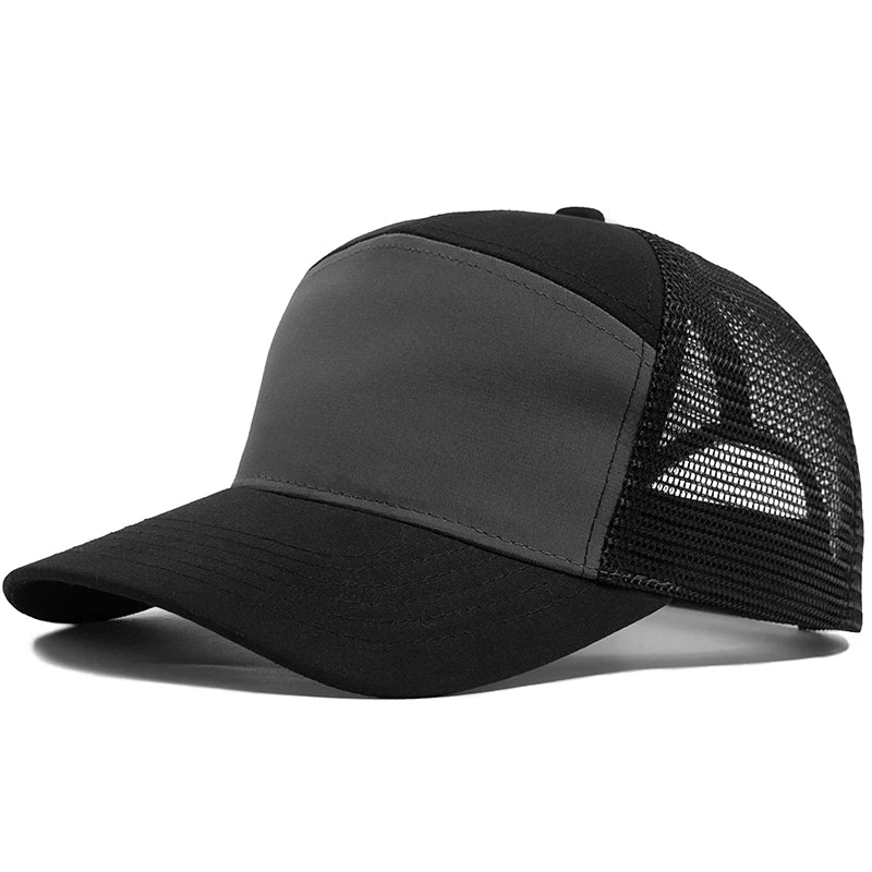 Vasaros 7-panelė beisbolo kepurė, mados hip-hopo tinklinės kepurės vyrams, „Trucker“ kepurė su snapback užsegimu, moterims, unisex, naujas madingas prekės ženklas