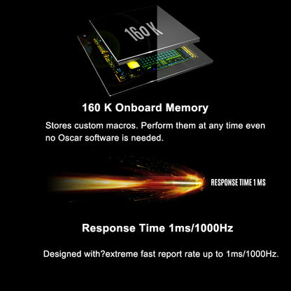 A4TECH X7 X-710BK Oscar žaidimų pelė, 2000DPI, 1000HZ, 4D ratukas, 160K vidinė atmintis, Oscar Mouse Editor, be tvarkyklės