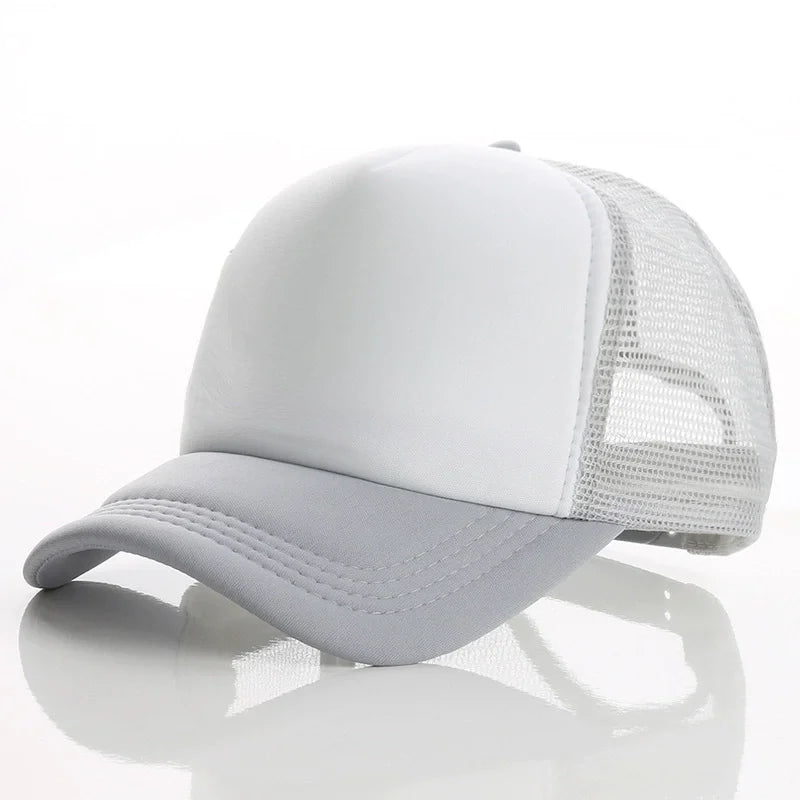 Sublimation Blank Hats Baseball Cap Snapback Hat For Boy Men Women Adjustable Hats Fashion New Sports Advertising Caps