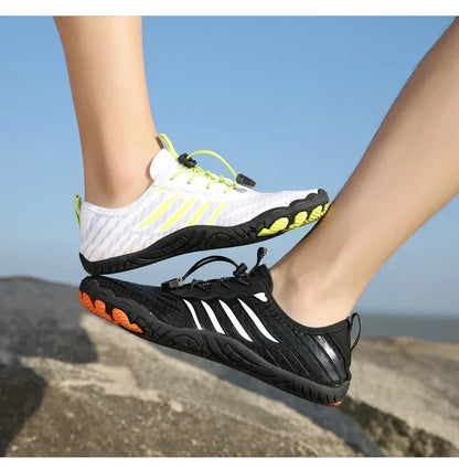 Water Shoes for Men and Women Barefoot Shoes Quick Dry Beach Aqua Shoes Lightweight Sports Sneakers for Hiking, Surfing, Boating, Fishing