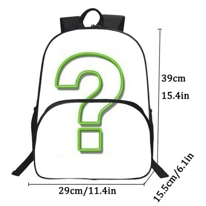 Zaino da scuola per bambini Hot Game con borsa pranzo e astuccio, grande capacità, design F-FortniteS, per ragazzi e ragazze, regalo ideale