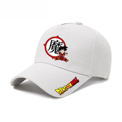 Czapka z daszkiem Dragon Ball Master Roshi Son Goku – kreatywny nadruk z literami z anime o wysokiej wartości, unisex, codzienna, uniwersalna czapka baseballowa