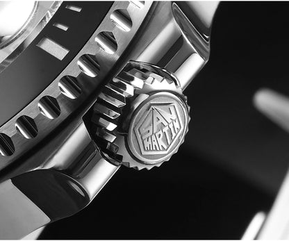 San Martin New 40mm Water Ghost Diver Watch Men Luxury NH35 PT5000 Automatic Mechanical Watch Sapphire Waterproof 200m SN0017