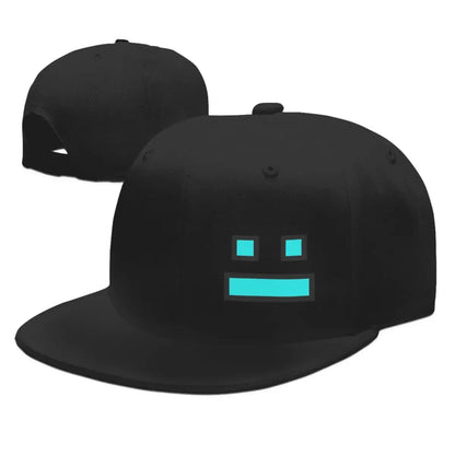 Video Game Geometry Dash Baseball Caps Snapback Men Women Hats AdjustableCap Hip Hop Baseball Hat Casquette