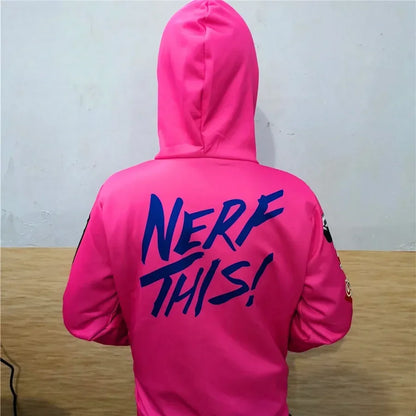 Anime gaming hoodie majica s kapuljačom, 3D print Overwatches DVA DJ, cosplay kostim za žene, muškarce i parove, jakna s kapuljačom, gornji odjevni predmet