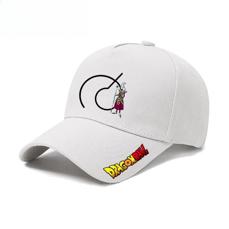 Czapka z daszkiem Dragon Ball Master Roshi Son Goku – kreatywny nadruk z literami z anime o wysokiej wartości, unisex, codzienna, uniwersalna czapka baseballowa