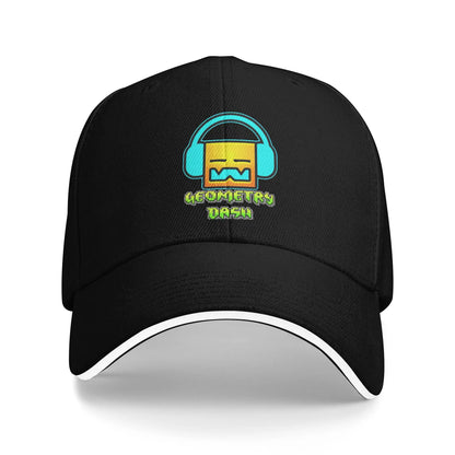 Casquette de baseball « Geometry Game Dash » décontractée, sans blocage, style « sandwich », pour hommes et femmes, respirante, adaptée aux activités sportives