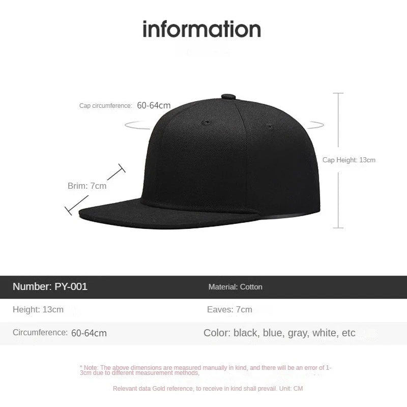 Duża czapka skateboardowa z zapięciem z tyłu dla mężczyzn, o obwodzie 64 cm, dopasowana czapka baseballowa XXL, męska czapka typu snapback w dużym rozmiarze, gładka czapka futbolowa, 60 cm, 62 cm