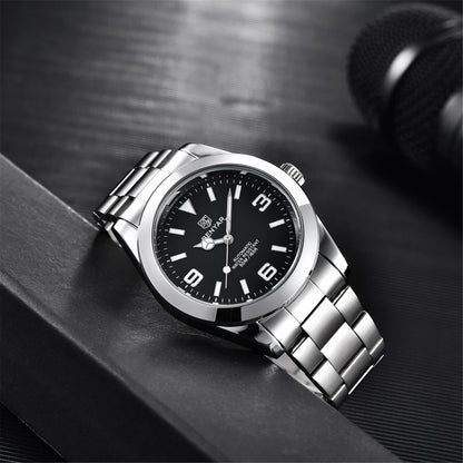 BENYAR 2025 Neue automatische mechanische Herrenuhr, Business-Sport-Luxus-Herrenuhr, 50M wasserdichte Uhr, Relogios Masculino