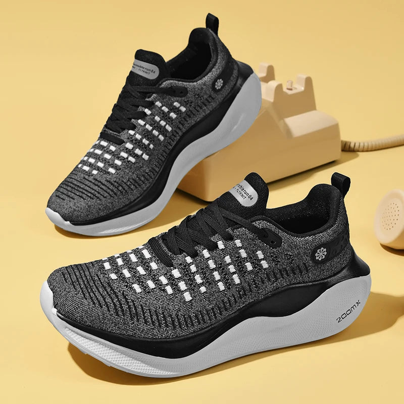 Nowe męskie buty do biegania, sportowe i casualowe, luksusowe obuwie w stylu fashion, lekkie i oddychające sneakersy do joggingu oraz komfortowego chodzenia