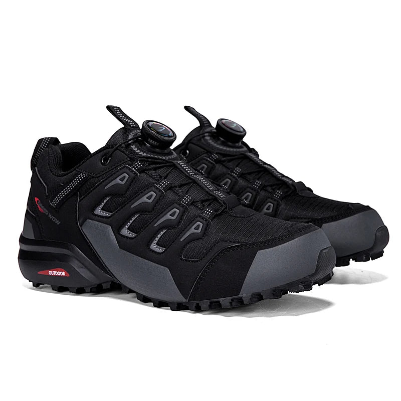 Lightweight Anti-Slip Hiking Shoes Magnetic Closure Outdoor Adventure Sneakers