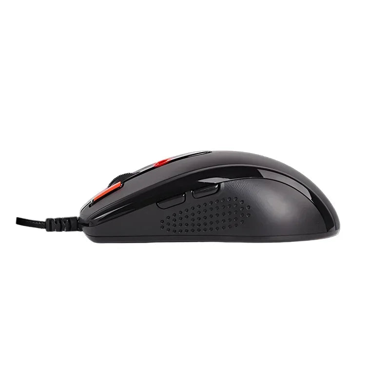 A4TECH X7 X-710BK Oscar žaidimų pelė, 2000DPI, 1000HZ, 4D ratukas, 160K vidinė atmintis, Oscar Mouse Editor, be tvarkyklės