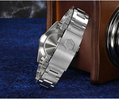 San Martin New 39mm NH34 BB GMT Automatic Mechanical Watch Sport Watch Sapphire Luminous Waterproof 100m for Men Relogio SN0054