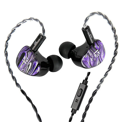 Écouteurs KBEAR KB03 Alkaid HIFI, écouteurs intra-auriculaires trn améliorés avec armature équilibrée Knowles, 1DD + 1BA + 1 à conduction osseuse