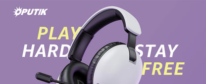 Acinaci BL500 kabelloses Gaming-Headset 2.4G Bluetooth 5.3 & kabelgebunden – Noise-Cancelling-Mikrofon, 30H Akku, 50mm-Treiber für PC, PS5, PS4