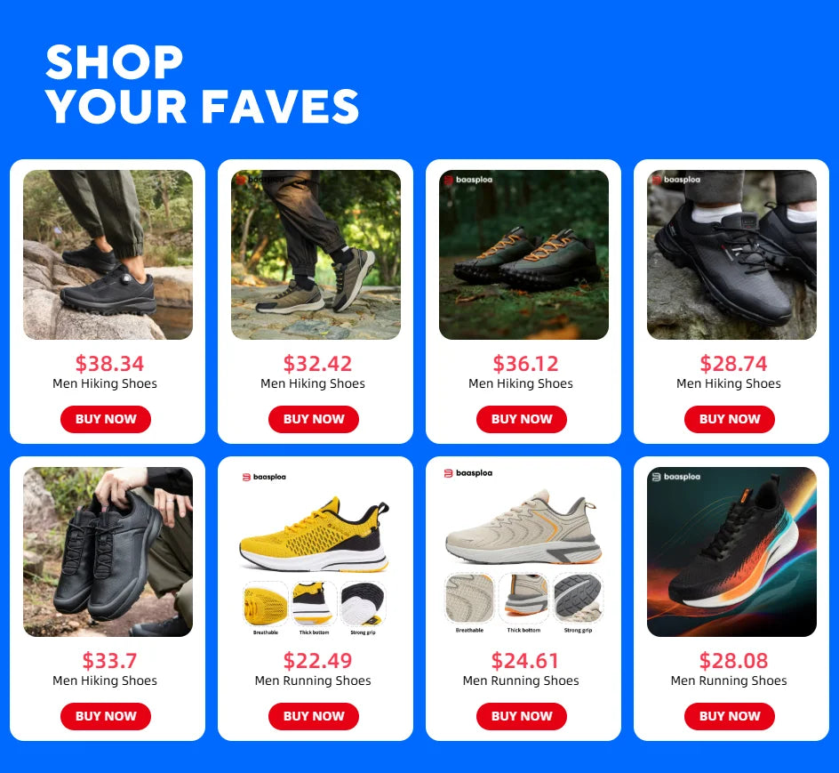 Baasploa Men Running Shoes Professional Training Women Carbon Plate Mesh Breathable Sneakers Male Lightweight Unisex Sport Shoes