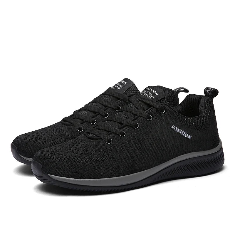 Gebreide hardloop- en wandelschoenen voor heren en dames, casual sneakers, ademende sportschoenen voor hardlopen, fitness en outdoor, lichtgewicht, maat 38-47
