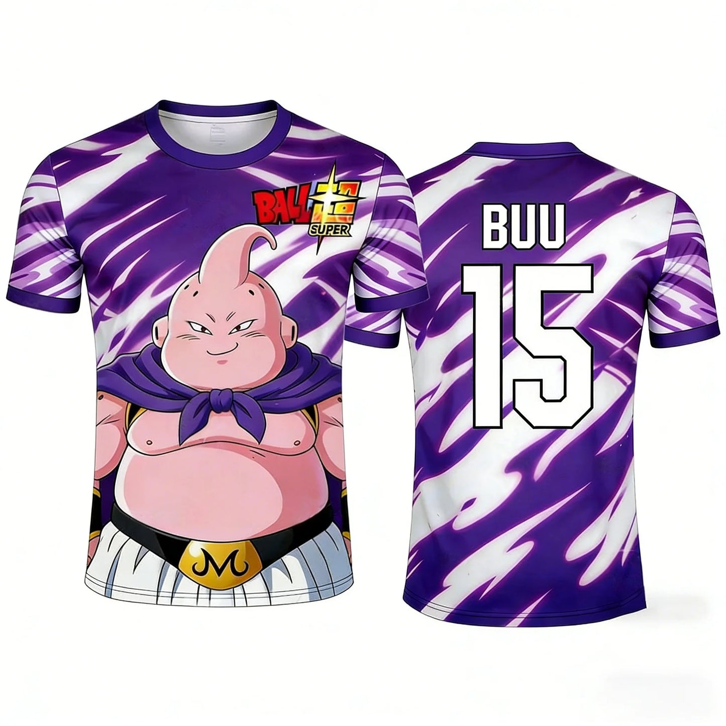 Vintage Dragon Ball Super Vegeta Super Saiyan Blue Red Blue Brush Stroke 3D Print T-Shirt 2026 Summer Unisex  Retro Anime