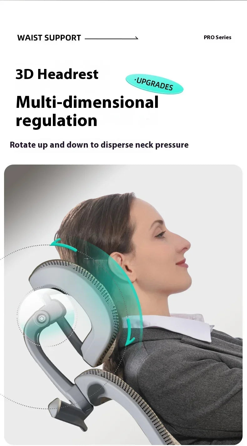 High Back Office Chair 3D Headrest Gaming Chairs Adjustable Computer Relaxing Massage Cadeira Gamer Ergonomic Office Furniture