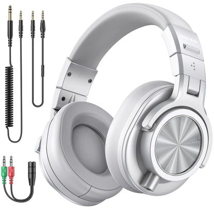 Nouveaux écouteurs DJ professionnels filaires New Bee, casque de studio haute résolution, casque de monitoring pour studio de musique avec microphone, écouteurs circum-auraux