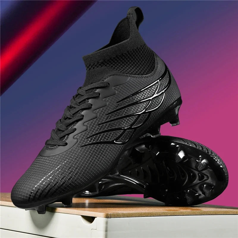 Scarpe da calcio professionali da uomo, sneakers sportive outdoor, scarpe da calcio per adulti, tacchetti da calcetto Society, ultraleggere per allenamento calcistico