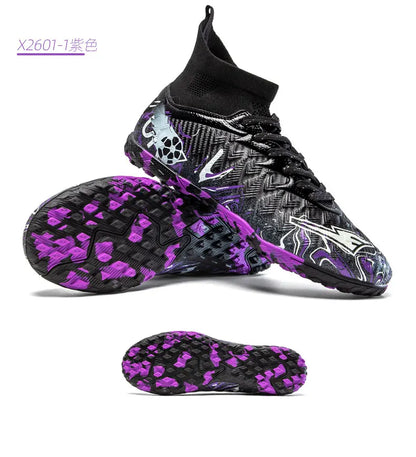 Neue professionelle Fußballschuhe für Herren, rutschfeste Fußballstiefel, Unisex, atmungsaktiv, für Futsal und Sport, neue Stollenschuhe, Dropshipping, ultraleicht