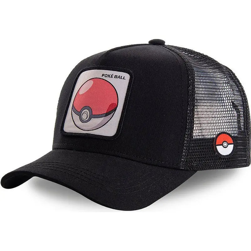 Casquette de baseball Pokémon Pikachu, Gengar, Psyduck et Snorlax – Figurine d’anime – Casquette de sport ajustable – Cadeaux créatifs