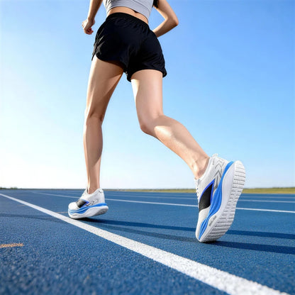 Specialty Marathon Men Running Shoes Carbon Plate Sports Breathable Lightweight Women's Comfortable Athletic Non-slip Sneakers