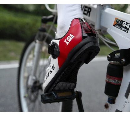 New Men’s and Women’s Bicycle Shoes Outdoor Cycling Shoes with Three Functional Soles Professional Training Shoes