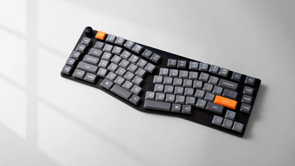 Keychron K15 Max (Alice-Layout) QMK kabellose individuell anpassbare mechanische Tastatur mit flachem Profil, Gateron-Switches und Double-Shot-PBT-Tastenkappen