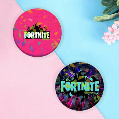 Game F-Fortnite-Logo-Druck für Laser-Abzeichen, Ansteckpin für Rucksack, Kleidung, Hut, Broschen-Dekoration, Kunstgeschenke