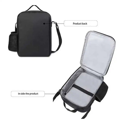 Saco de Almoço Térmico Isolado com Desenho Animado Fofo, Recipiente para Alimentos à Prova de Fugas, Reutilizável, Saco Frigorífico de Almoço Fortnite para Crianças e Estudantes