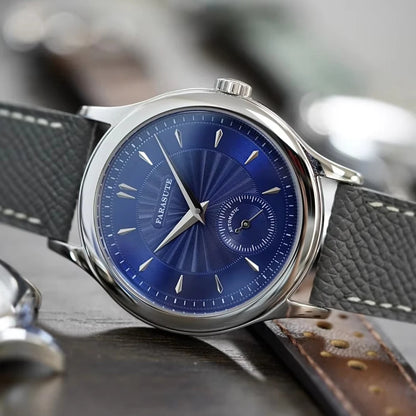 FARASUTE Luxury Mechanical Watch 316L Stainless Steel Case Hangzhou Customized Movement Small Second Hand Dial Men's Watch Gift