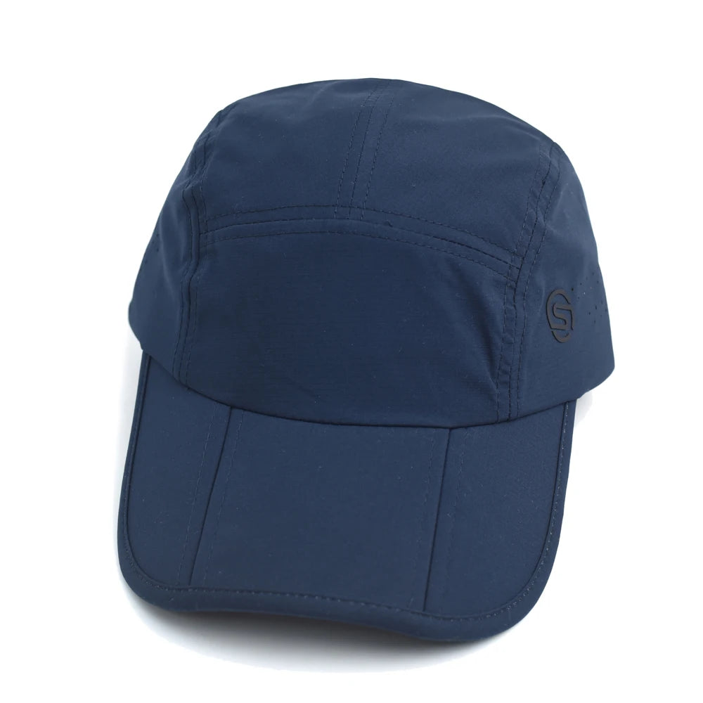 Spring Summer Outdoor Foldable Sport Breathable Baseball Cap Men Women Soft Dad Hat Adjustable Casual Trucker Style Low Profile