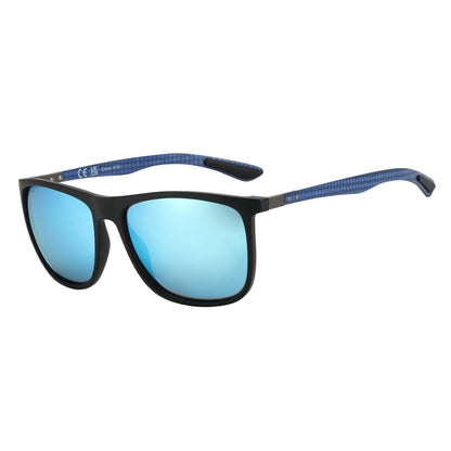 ZENOTTIC New Square Polarized Sunglasses for Men Ultralight Carbon Fiber Sun Glasses Driving Fishing Golf Sport UV400 Protection