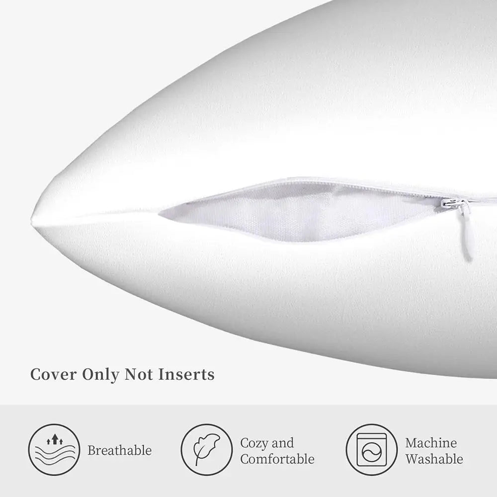 S-Sonic Anime Cool Cushion Cover Silky Short Plush Invisible Zipper Dustproof Sofa Pillow Case For Home Decor