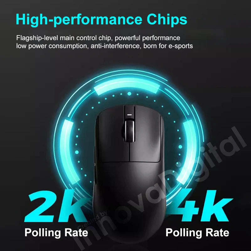 ATK VXE Dragonfly R1 Pro MAX Wireless Gaming Mouse, PAW3395 Wireless Gaming Mouse, Ultra-Lightweight Rechargeable Esports FPS Mouse with 26,000 DPI