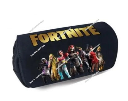 Anime-Federmäppchen Kawaii Fortnite Stifteetui mit großem Fassungsvermögen, wasserdichte Handheld-Cosplay-Stiftetasche, Büro-Schreibwaren, Geschenkspielzeug